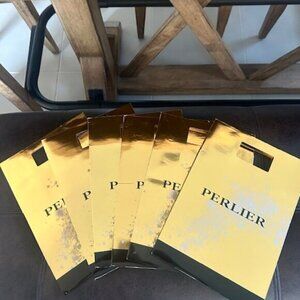 3/30$ PERLIER 6 Holiday GIFT BAGS